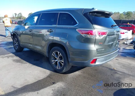 2016 Toyota Highlander Xle V6 z USA, uszkodzony, nr VIN 5TDKKRFH1GS173036